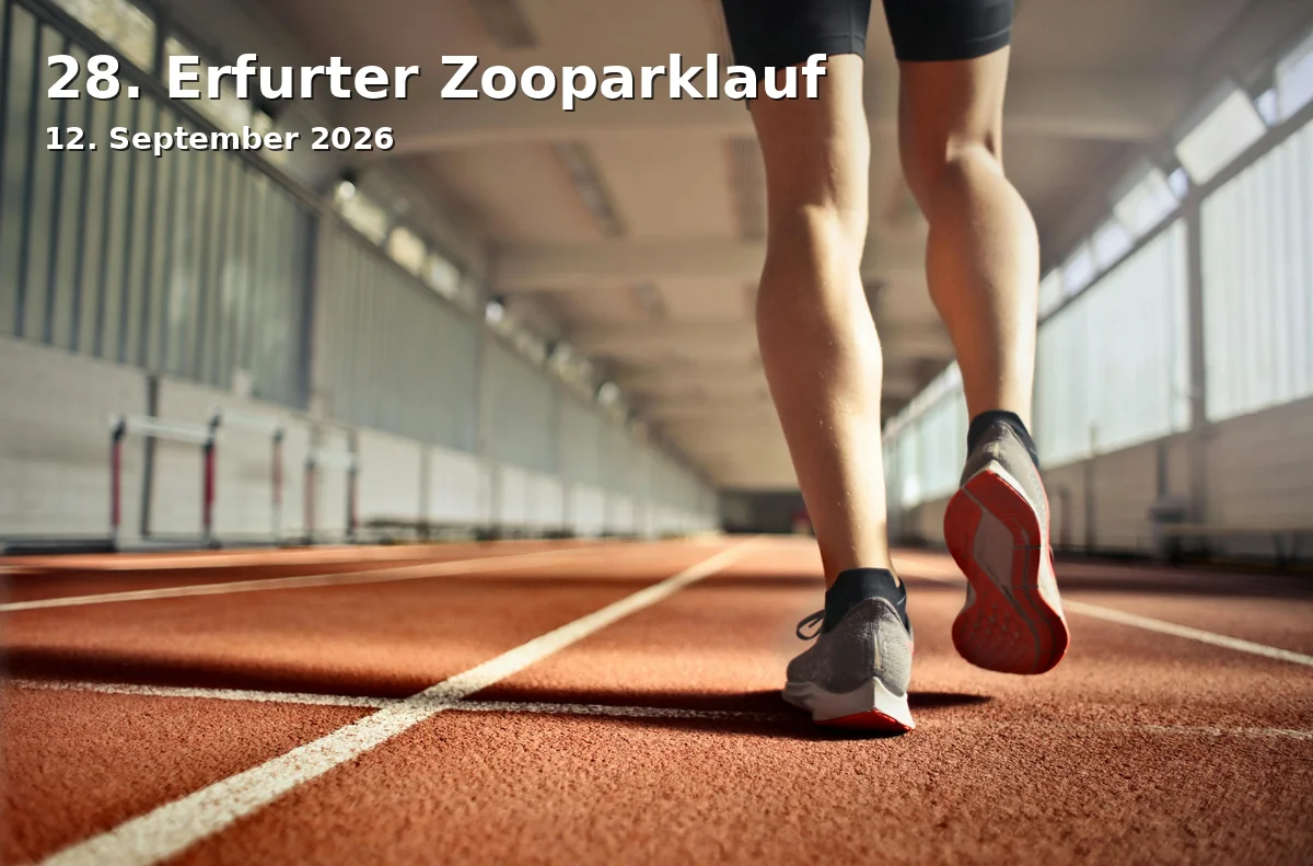 Event: 28. Erfurter Zooparklauf in Zoopark Erfurt, Am Zoopark 1, 99087 Erfurt on 12. September 2026