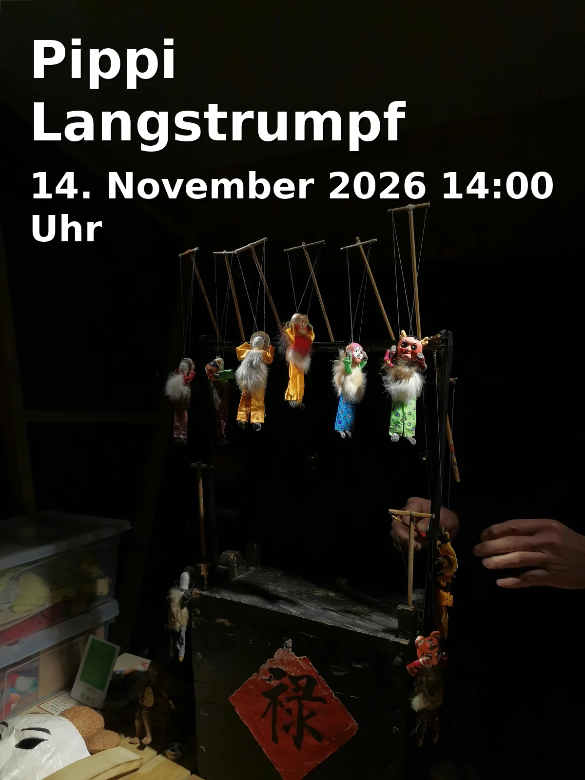 Event: Pippi Longstocking in Edwin-Scharff-Haus, Silcherstraße 40, 89231 Neu-Ulm on 14. November 2026