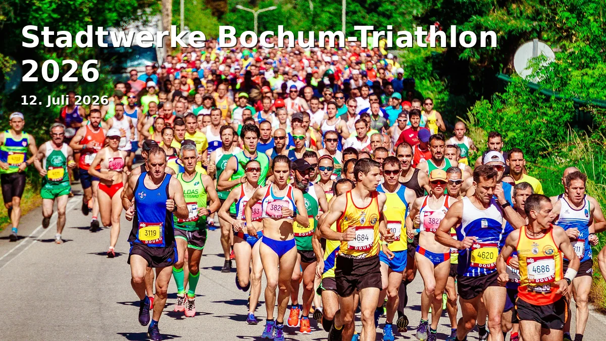 Event: Stadtwerke Bochum Triathlon 2026 in Wiesental, Bochum on 12. July 2026