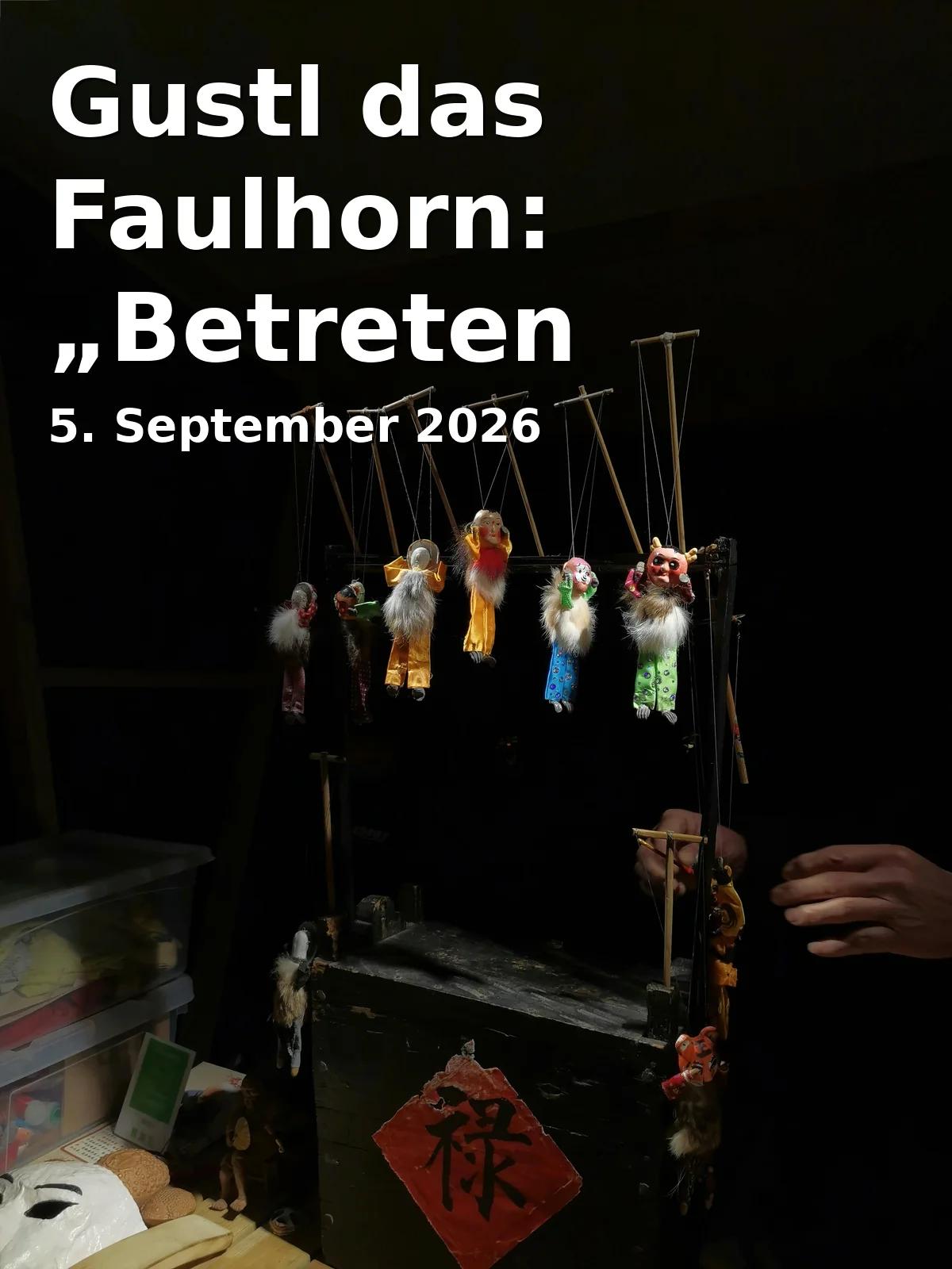 Event: Gustl the Lazy Horn: "No Entry!" in Park Schöntal, Dammstr. 1, 63741 Aschaffenburg on 5. September 2026