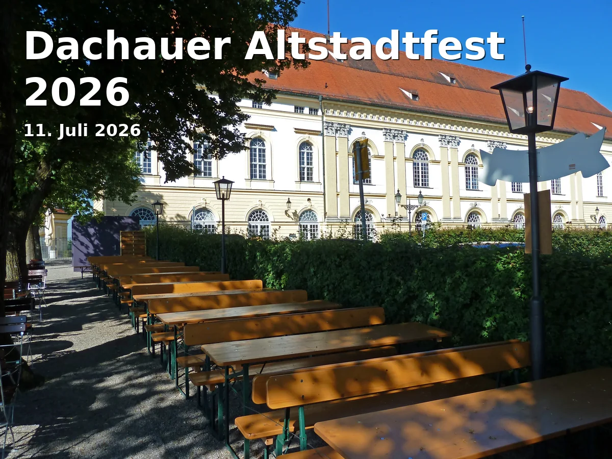 Event: Dachau Old Town Festival 2026 in Augsburger Straße und Konrad-Adenauer-Straße, Dachau on 11. July 2026