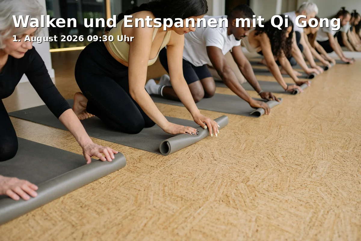 Event: Walking and Relaxing with Qi Gong in KEFB Duisburg, Wieberplatz 2, 47051 Duisburg on 1. August 2026