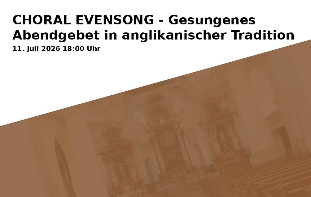 CHORAL EVENSONG - Sung Evening Prayer in Anglican Tradition