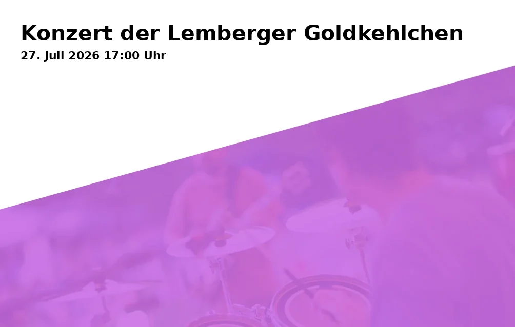 Event: Konzert der Lemberger Goldkehlchen