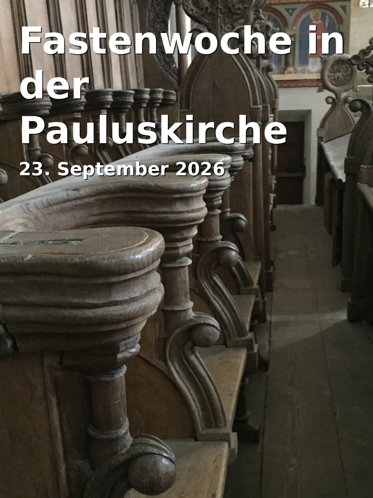 Event: Lenten Week at Pauluskirche Bonn in Gemeindezentrum Pauluskirche, In der Maar 7, 53175 Bonn on 23. September 2026