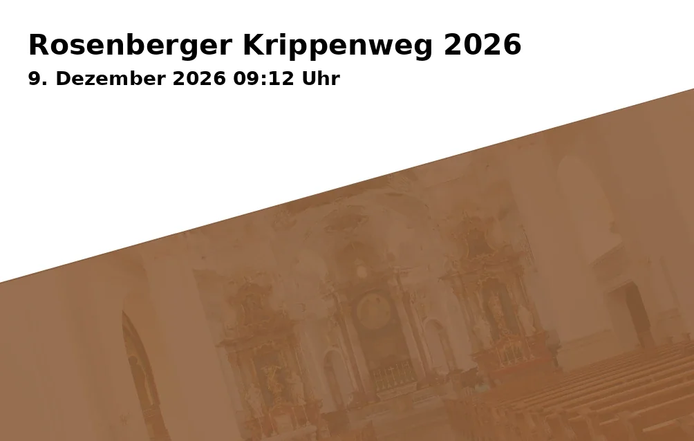 Event: Rosenberger Krippenweg 2026