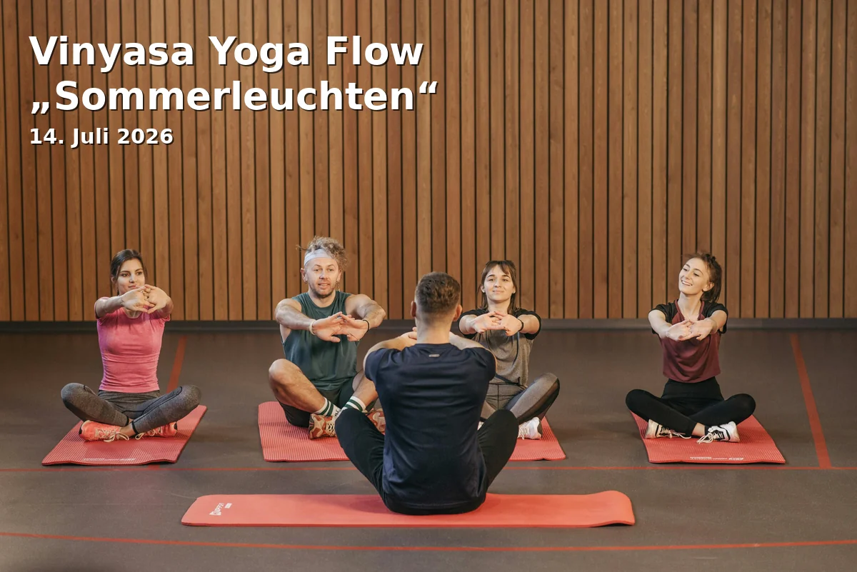 Event: Vinyasa Yoga Flow „Sommerleuchten“ in Raum der Stille, Deggendorf on 14. Juli 2026