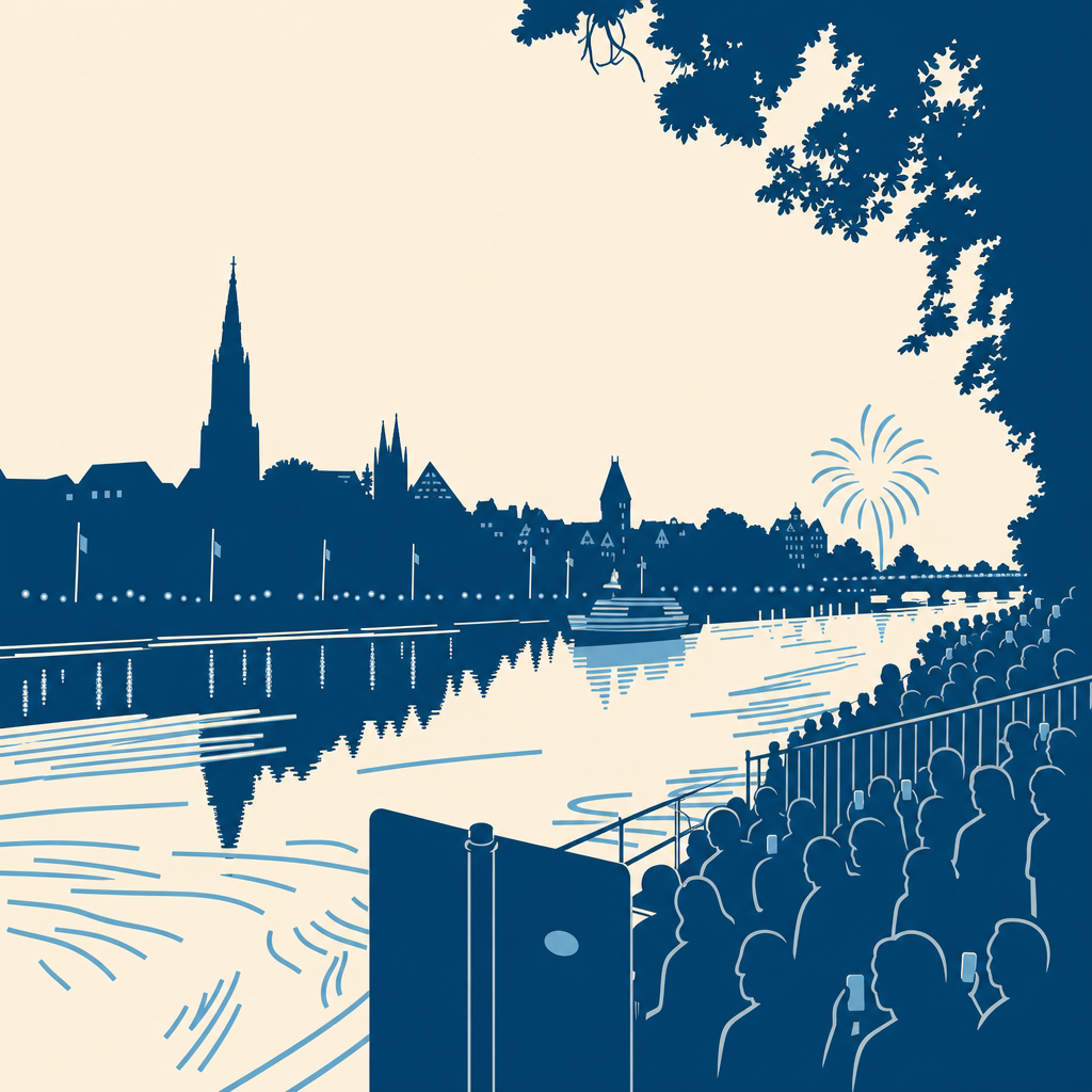 Event: Lichterserenade 2026 in Donauufer Neu-Ulm und Ulm, Donauufer, 89231 Neu-Ulm on 18. Juli 2026