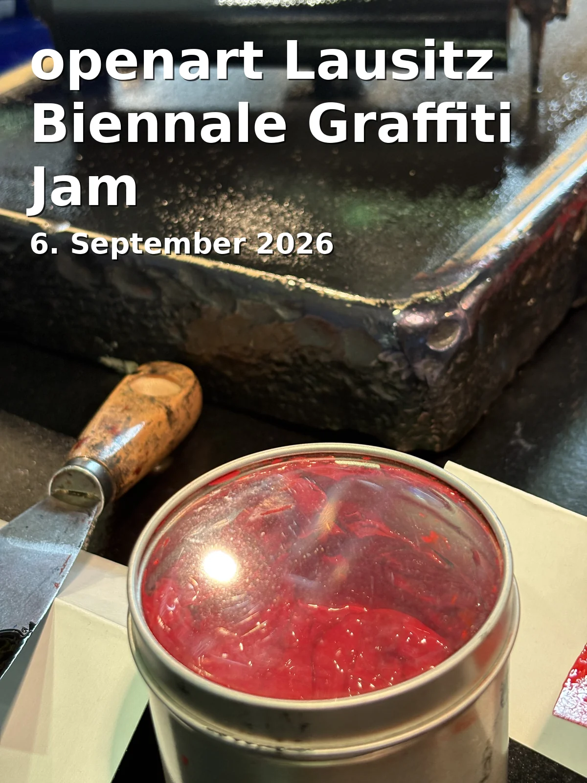 Event: openart Lausitz Biennale Graffiti Jam in Kunsthalle Lausitz, Stadtring 11, 03042 Cottbus on 6. September 2026