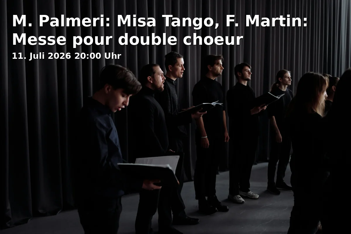 M. Palmeri: Misa Tango, F. Martin: Messe pour double choeur