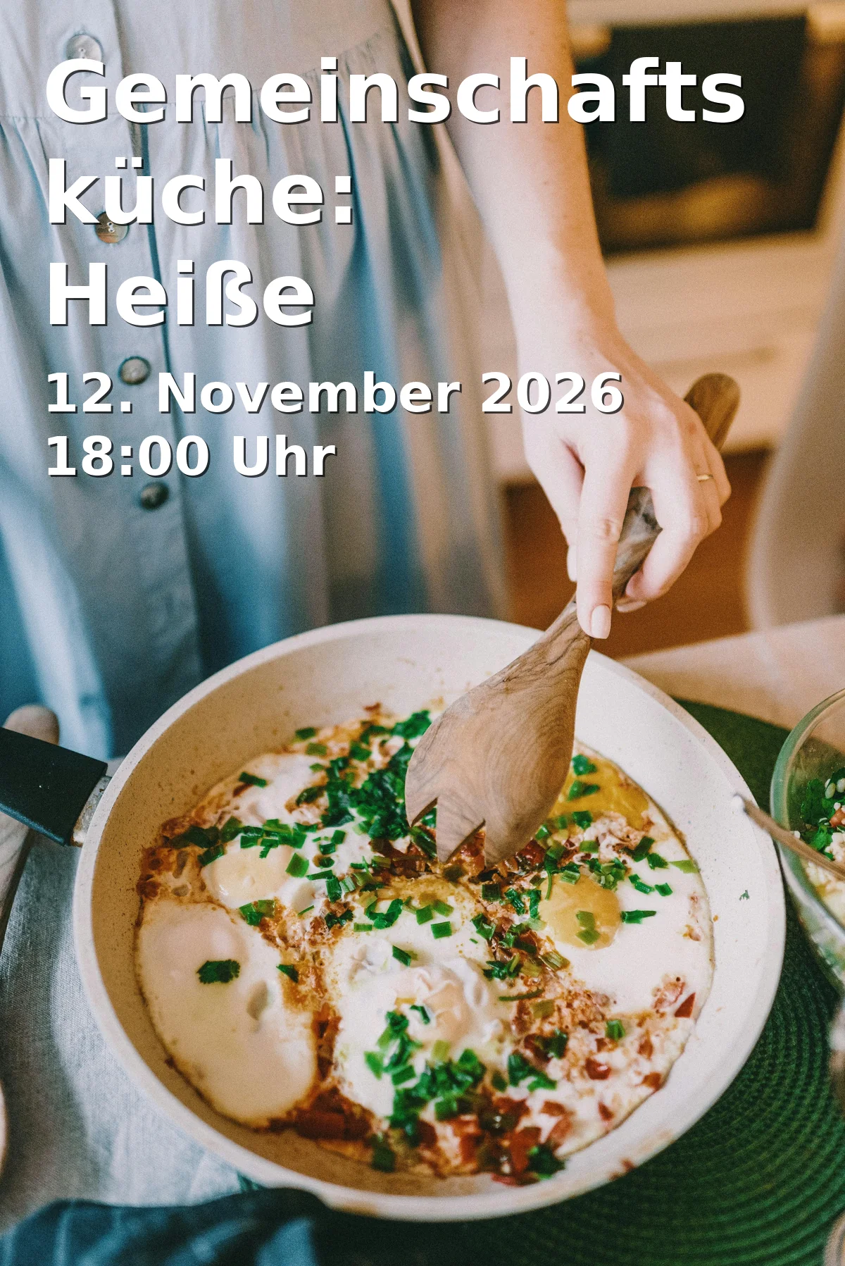 Event: Gemeinschaftsküche: Heiße Suppenküche und bunte Aufstriche