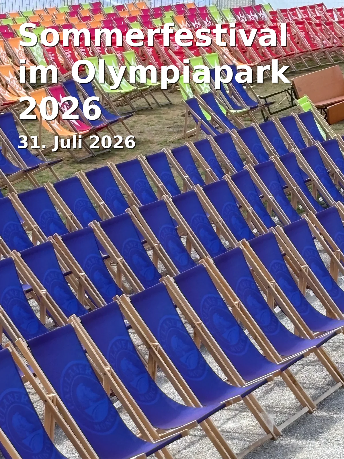 Event: Sommerfestival im Olympiapark 2026 in Olympiapark München, Spiridon-Louis-Ring 21, 80809 München on 31. Juli 2026