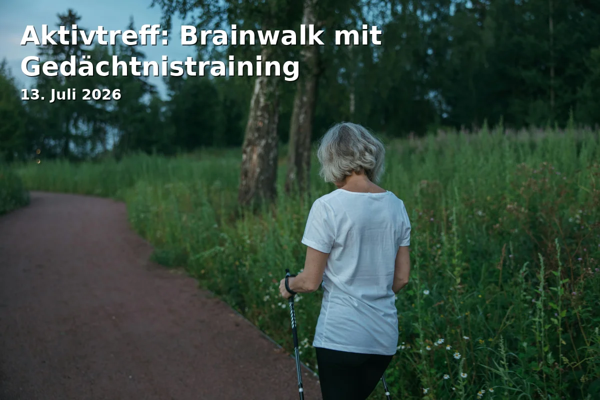 Event: Activity Meeting: Brainwalk with Memory Training in Haus der Begegnung, Musterstraße 1, 85435 Erding on 13. July 2026