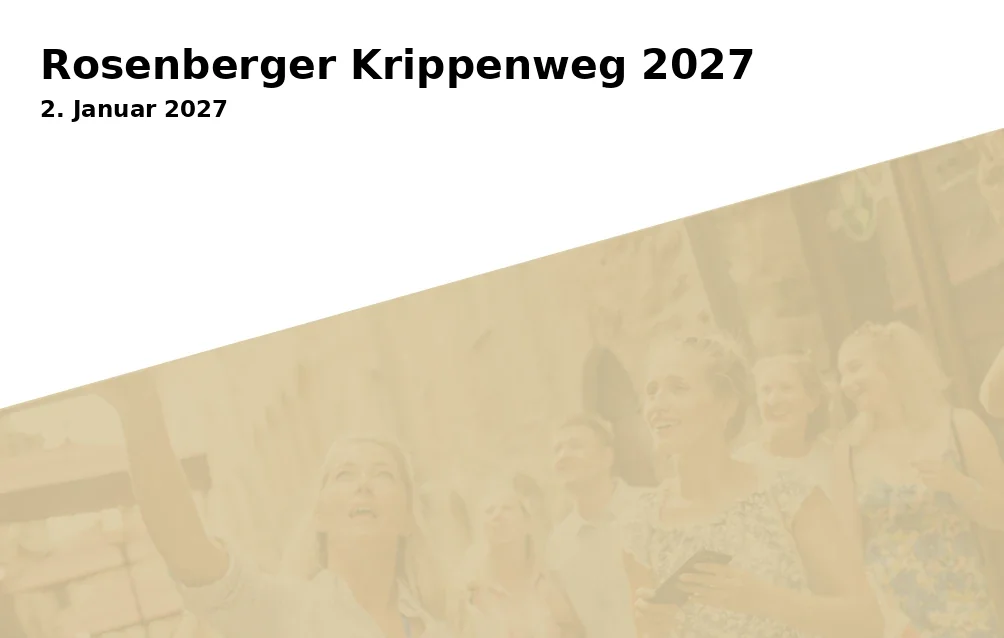 Event: Rosenberger Krippenweg 2027