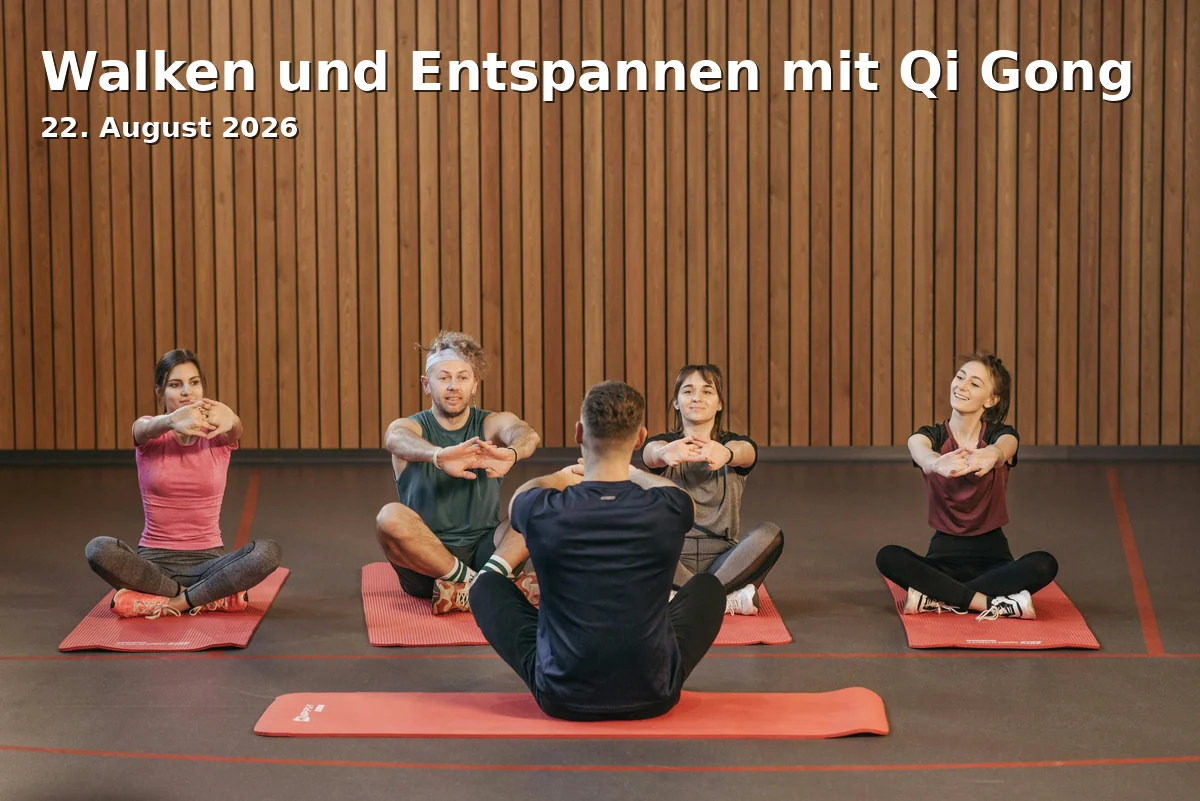 Event: Walking and Relaxing with Qi Gong in KEFB Duisburg, Wieberplatz 2 on 22. August 2026