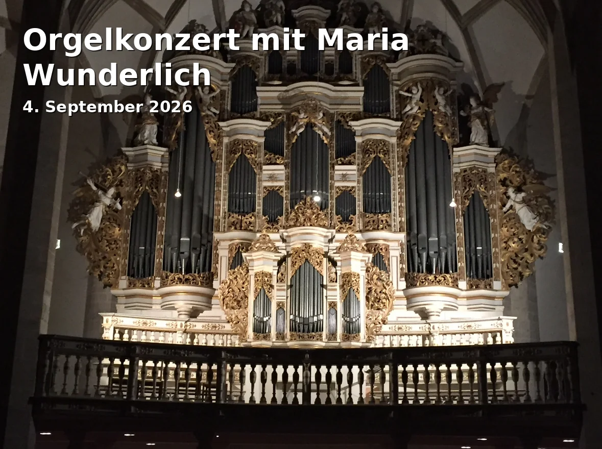 Event: Organ Concert with Maria Wunderlich in St. Elisabeth, Hauptstraße 5, Bamberg on 4. September 2026