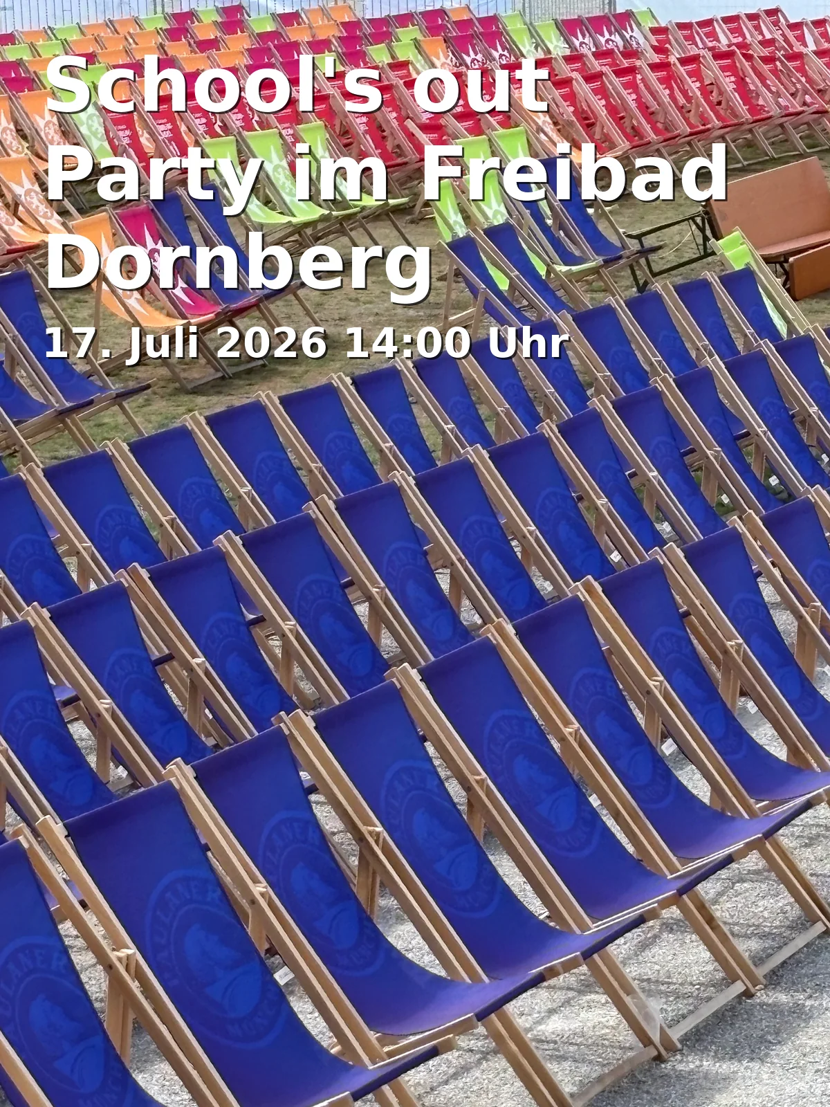 School's out Party at Dornberg Pool