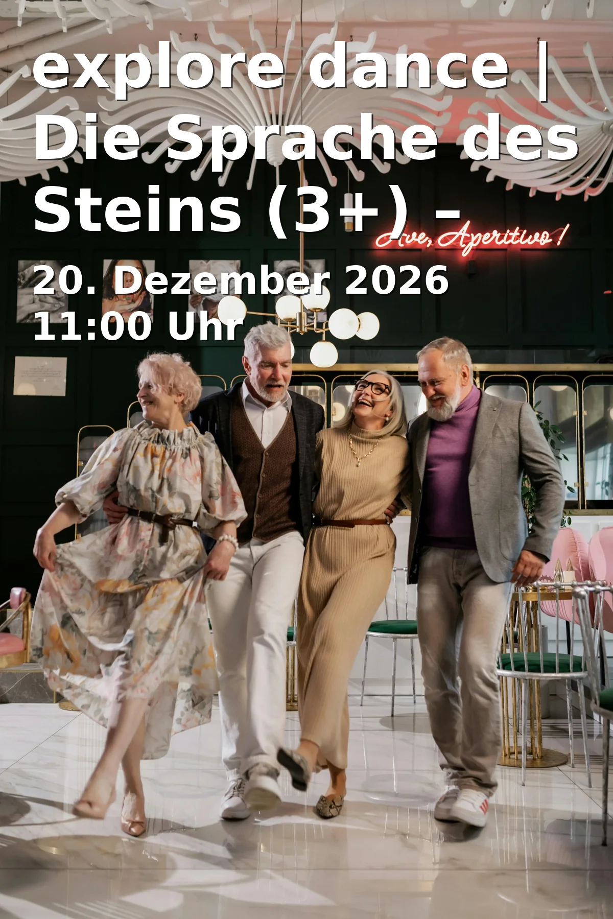 Event: explore dance | Die Sprache des Steins (3+) – Michelle Moura (Berlin) in Schiffbauergasse 10, 14467 Potsdam on 20. Dezember 2026