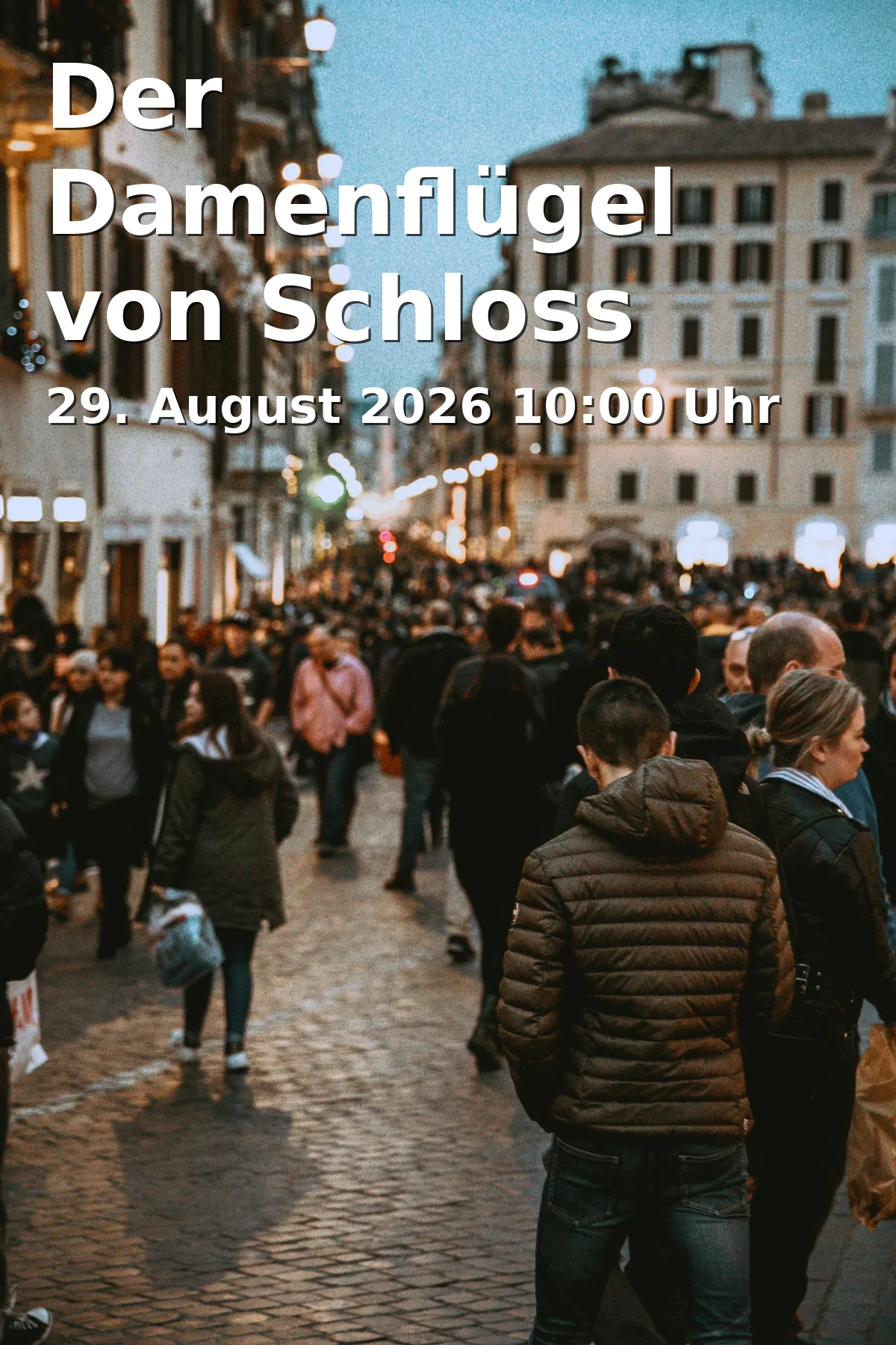 Event: Der Damenflügel von Schloss Sanssouci in Maulbeerallee, 14469 Potsdam on 29. August 2026