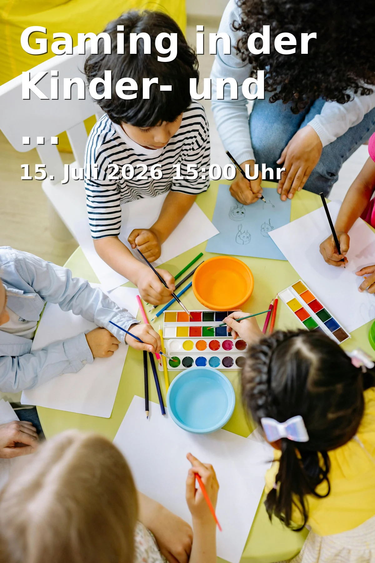 Event: Gaming in the Children's and Youth Library in Stadtbibliothek Hauptstelle, Münsterplatz 17, 79098 Freiburg on 15. July 2026