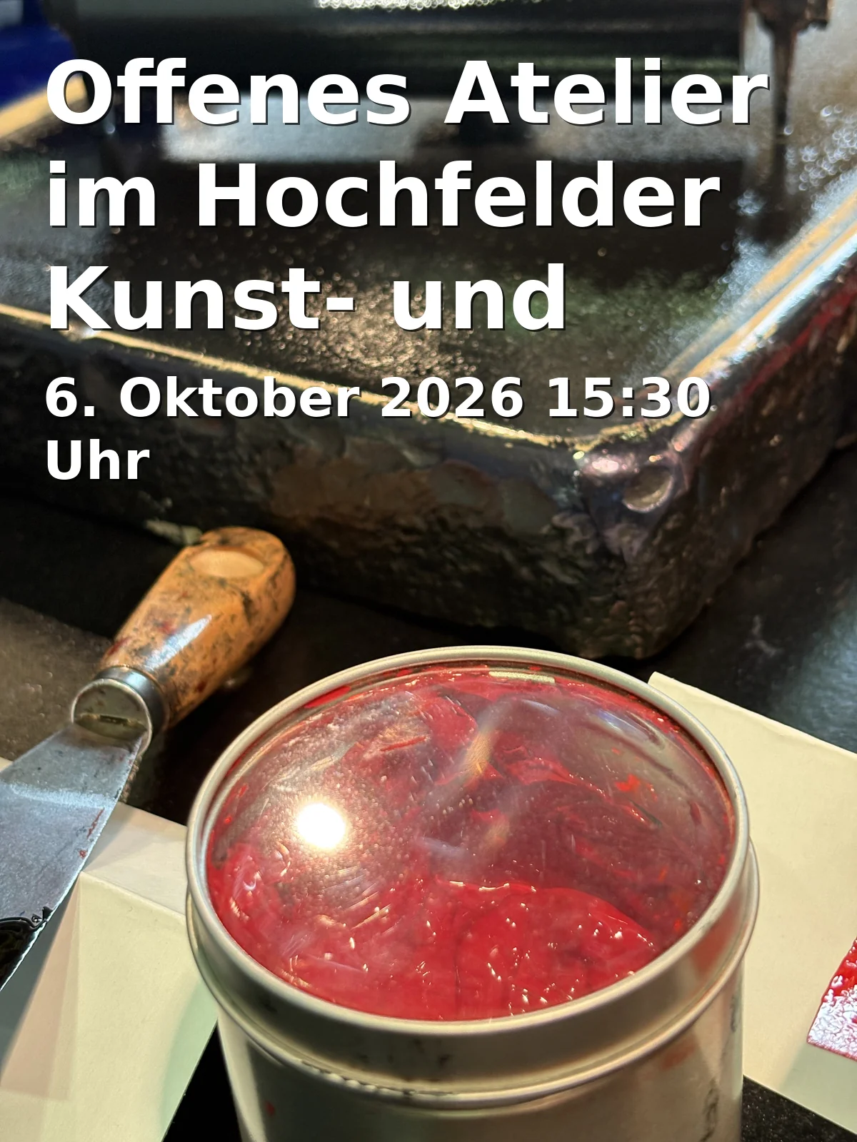 Event: Offenes Atelier im Hochfelder Kunst- und Kultur Atelier
