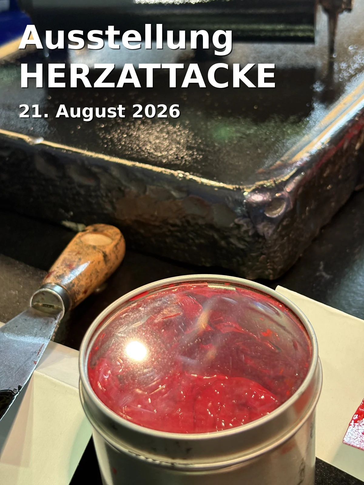 Event: Exhibition HEART ATTACK in Kunsthaus sans titre, Französische Straße 18, 14467 Potsdam on 21. August 2026