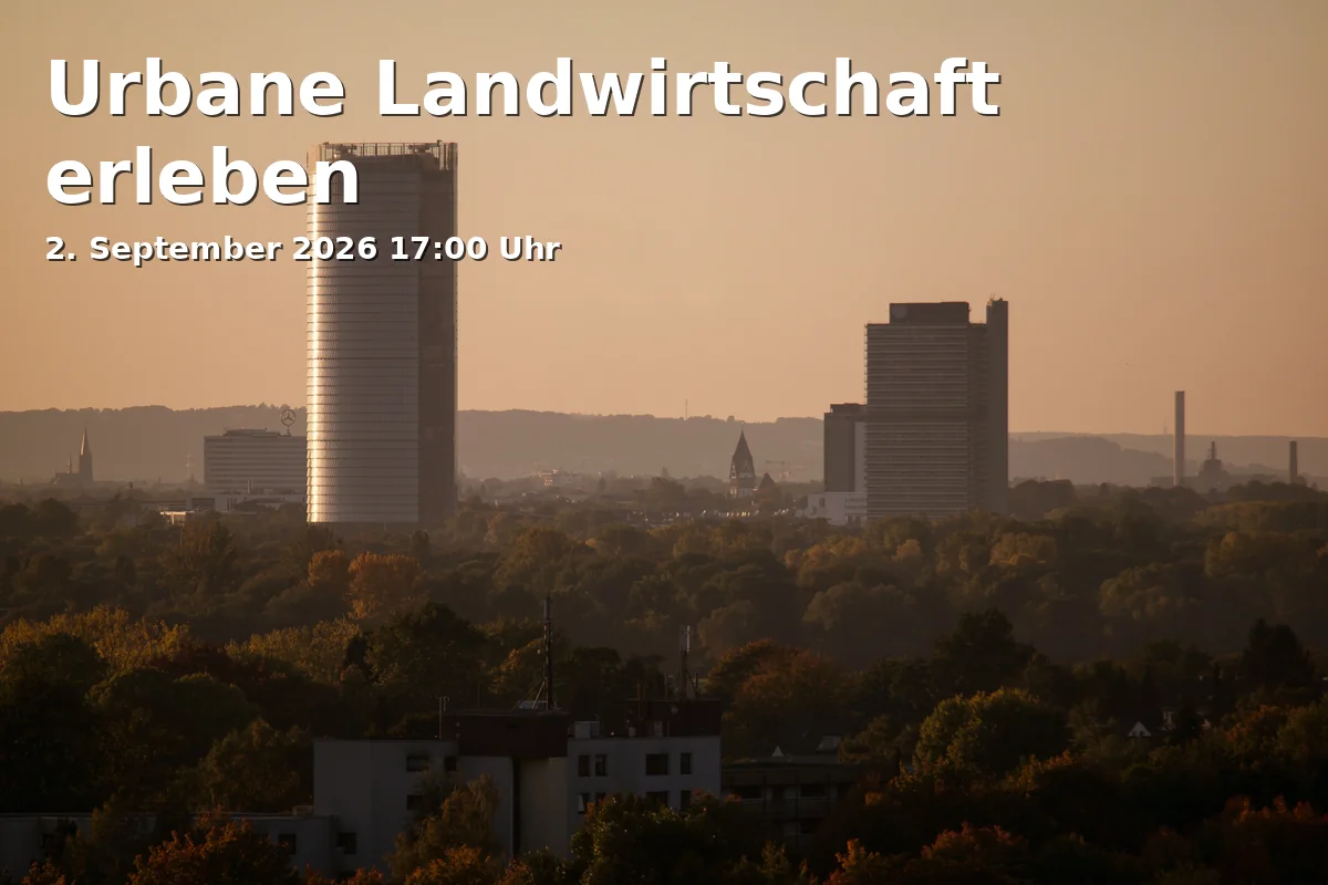 Event: Experience Urban Agriculture in Im Frankenkeller, 53179 Bonn on 2. September 2026