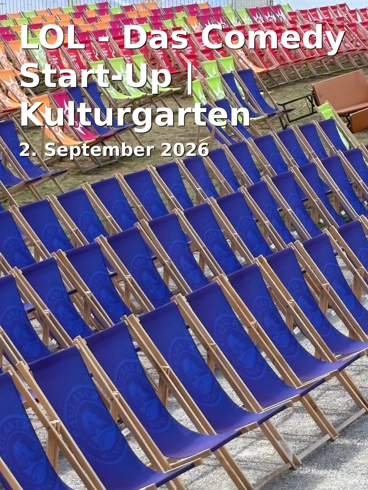 Event: LOL - The Comedy Start-Up | Kulturgarten 2026 in Kulturgarten am Post Tower, Platz der Vereinten Nationen 2, 53113 Bonn on 2. September 2026