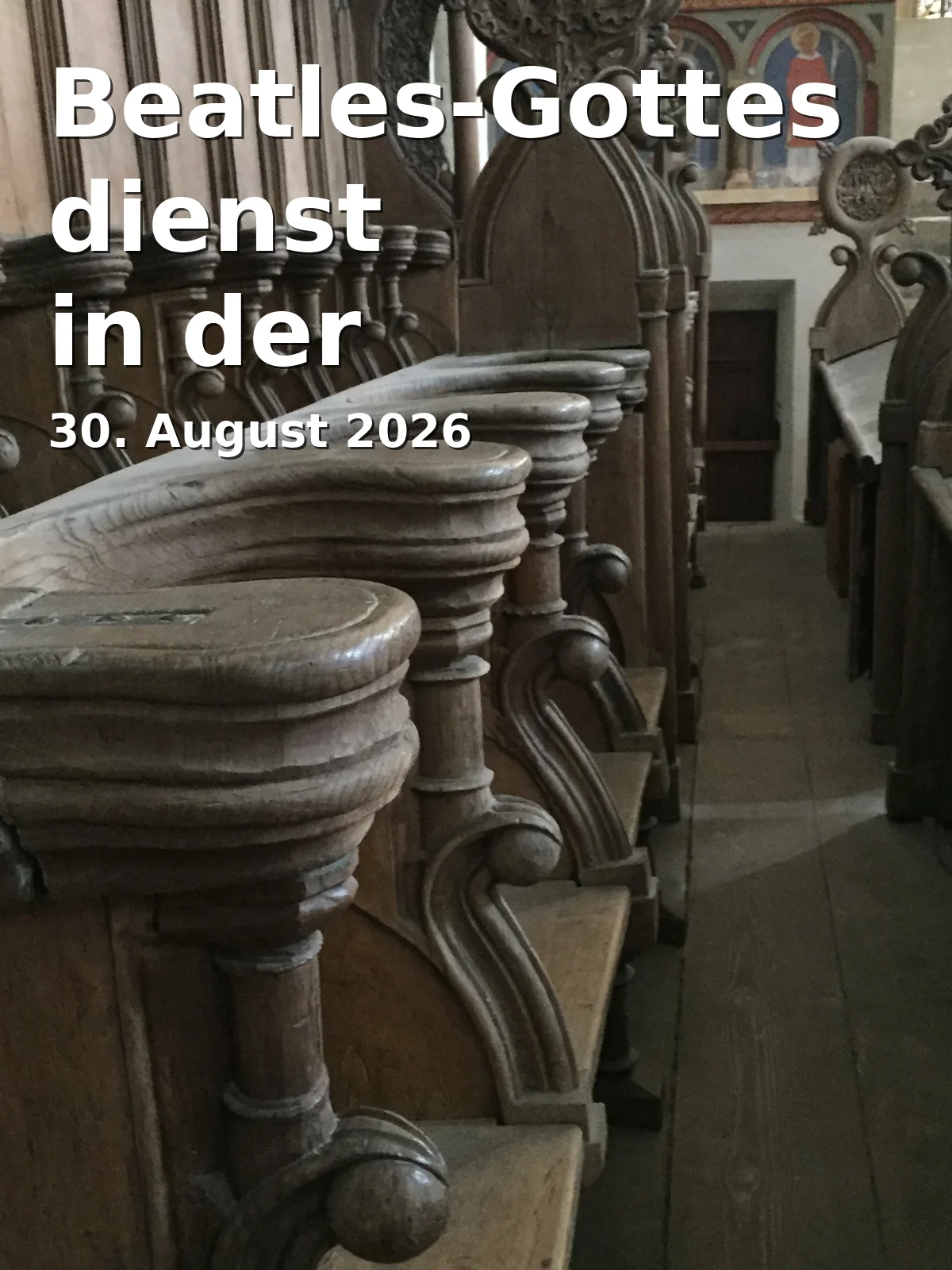 Beatles-Gottesdienst in der Klosterkirche Nordshausen