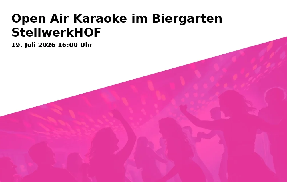Event: Open Air Karaoke im Biergarten StellwerkHOF in StellwerkHOF, Am Stellwerk 33, 47229 Duisburg on 19. Juli 2026