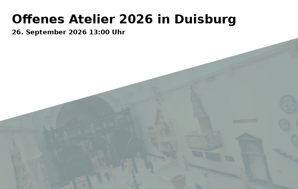 Event: Offenes Atelier 2026 in Duisburg