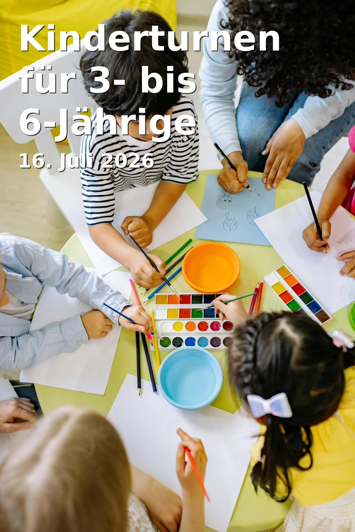 Event: Children's Gymnastics for 3 to 6 Year Olds in Lollbachhalle, Bad Kissingen on 16. July 2026