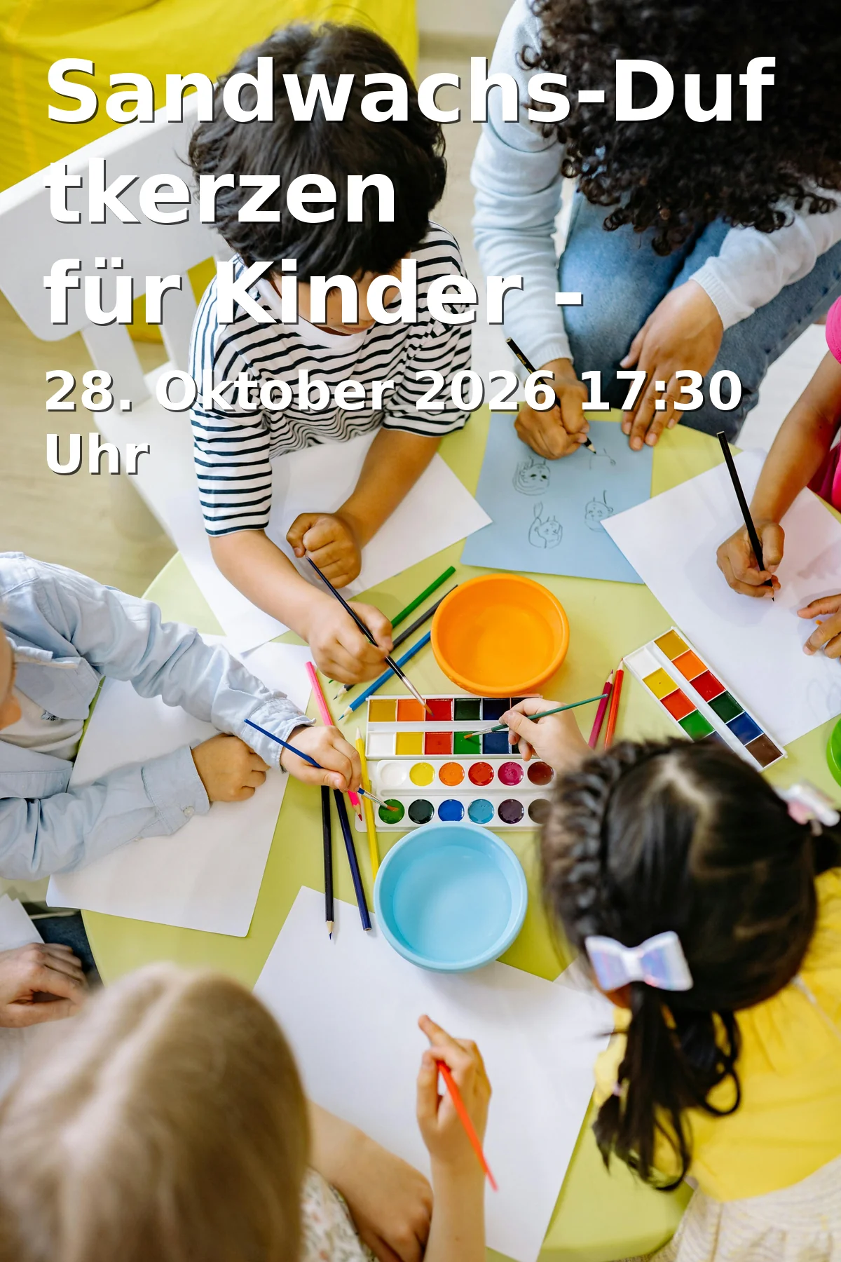 Event: Sand Wax Scented Candles for Kids - Landshut Family Fun 2026 in vhs U08 Werkraum, Ländgasse 41, 84028 Landshut on 28. October 2026