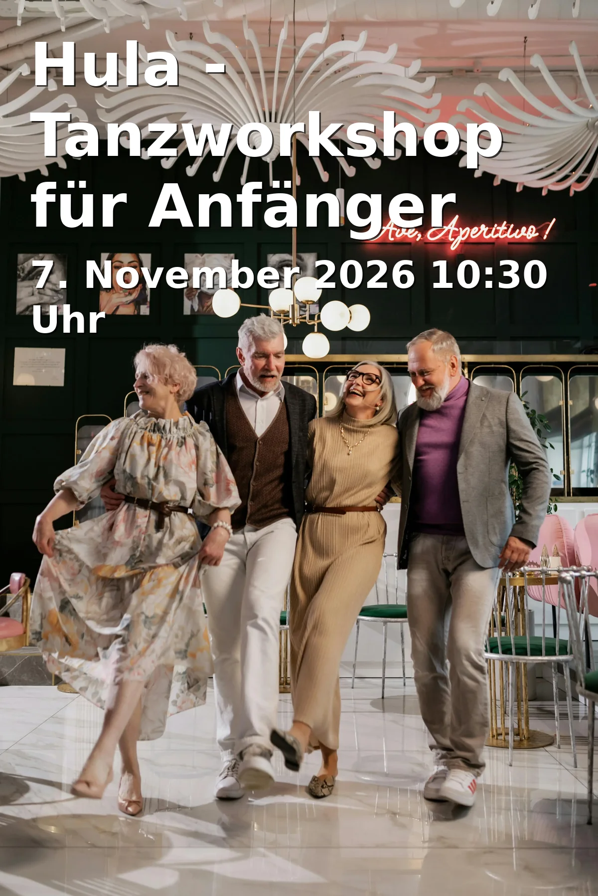 Event: Hula - Dance Workshop for Beginners in Volkshochschule, Ländgasse 41, 84028 Landshut on 7. November 2026