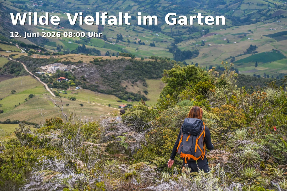 Event: Wild Diversity in the Garden in Botanischer Garten, Loschgestr. 1, 91054 Erlangen on 12. June 2026
