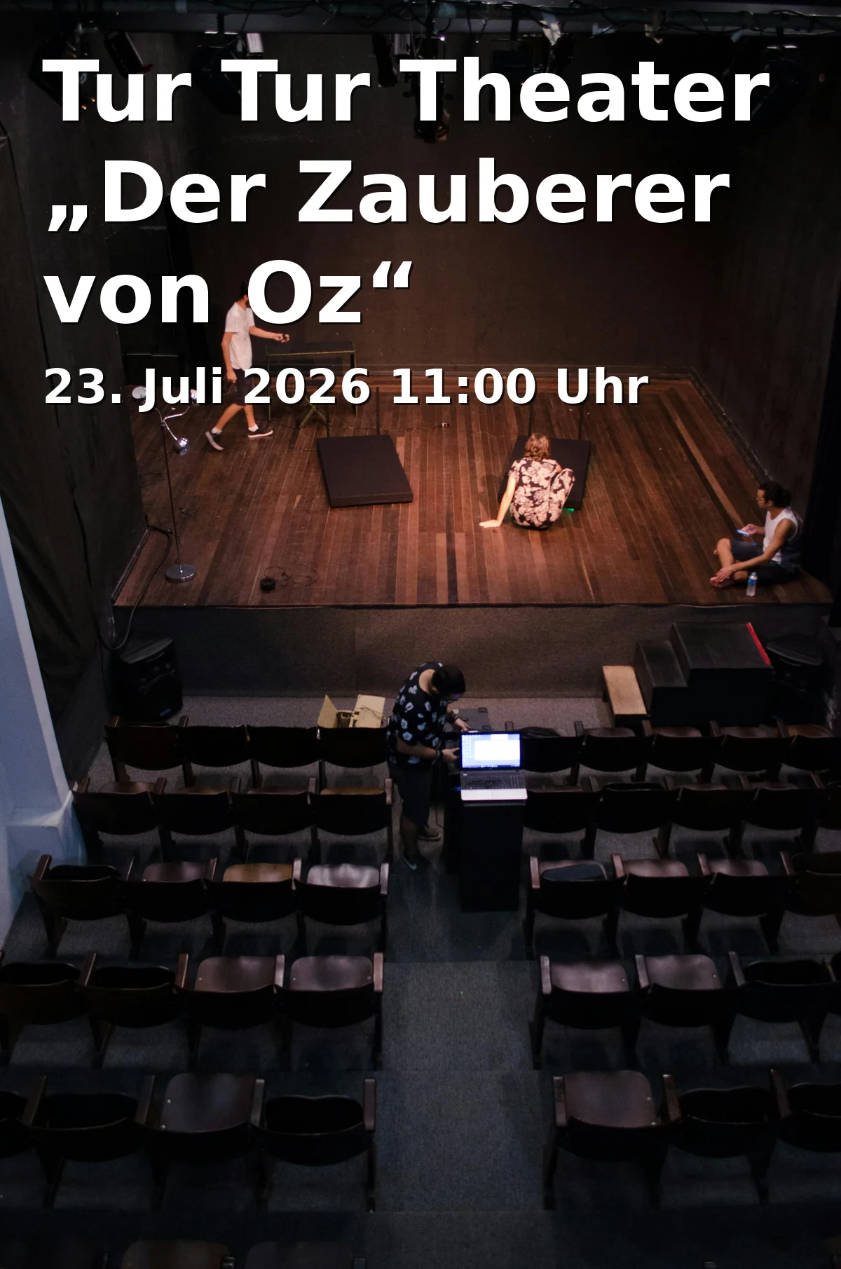 Event: Tur Tur Theater „The Wizard of Oz“ in DAS KULT, Kleinkunsttheater Braunschweig, Hamburger Straße 273, Eingang C2, 38114 Braunschweig on 23. July 2026