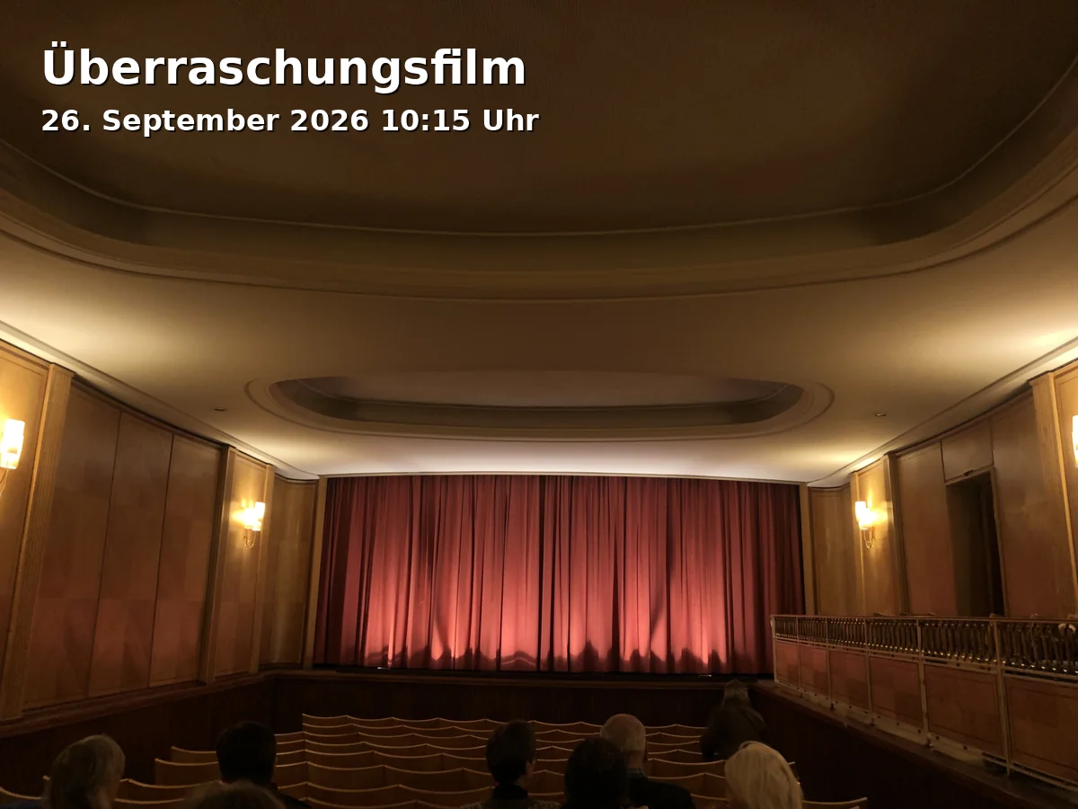Event: Überraschungsfilm in Stadtbücherei Augsburg, Ernst-Reuter-Platz 1, 86150 Augsburg on 26. September 2026