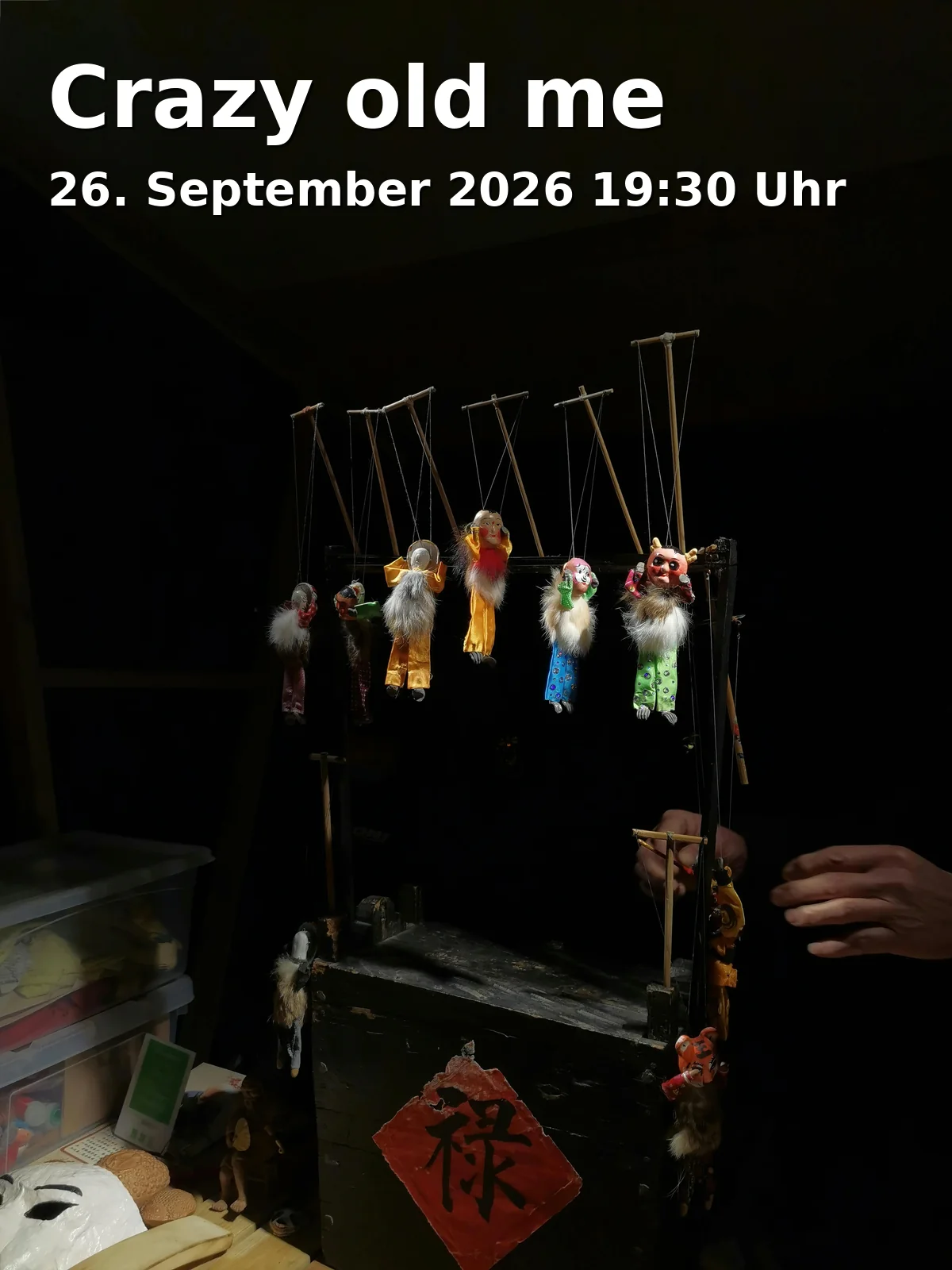 Event: Crazy old me in Kulturhaus abraxas, Sommestraße 30, 86156 Augsburg on 26. September 2026