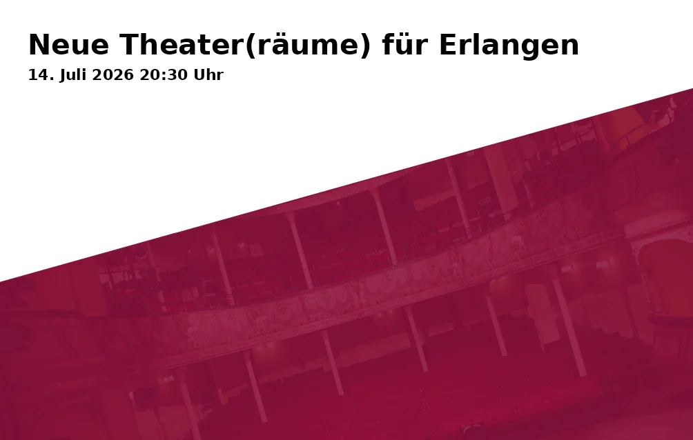 New Theater Spaces for Erlangen