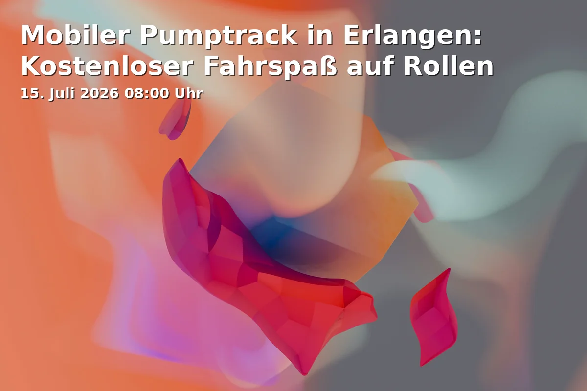 Mobile Pump Track in Erlangen: Free Riding Fun on Wheels