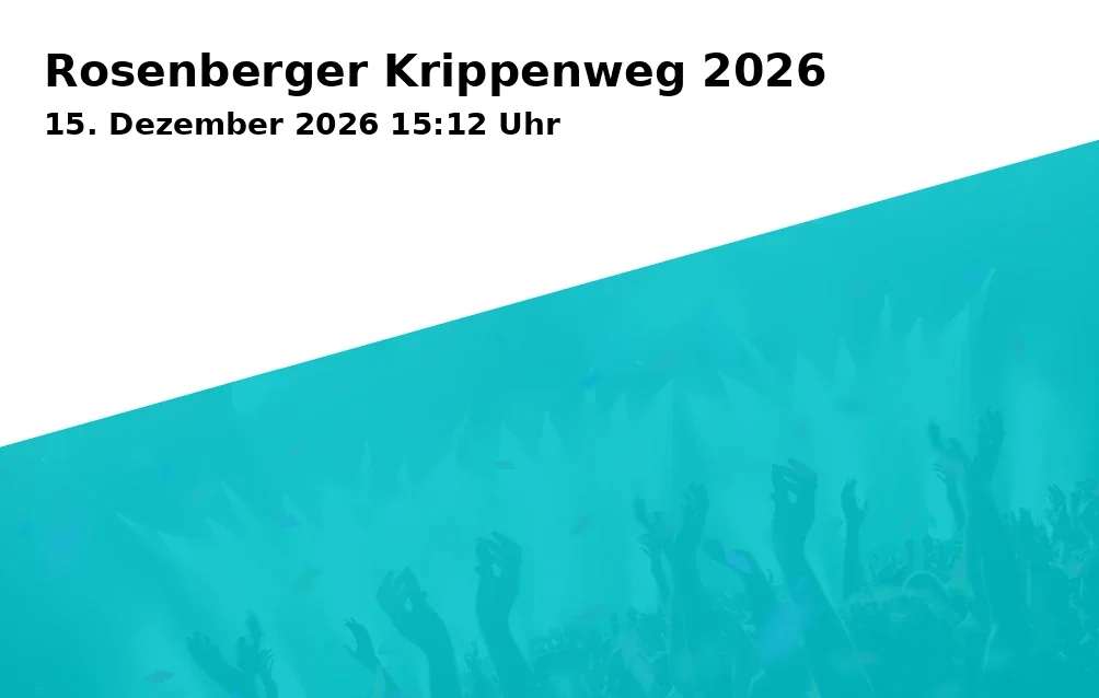 Event: Rosenberger Krippenweg 2026
