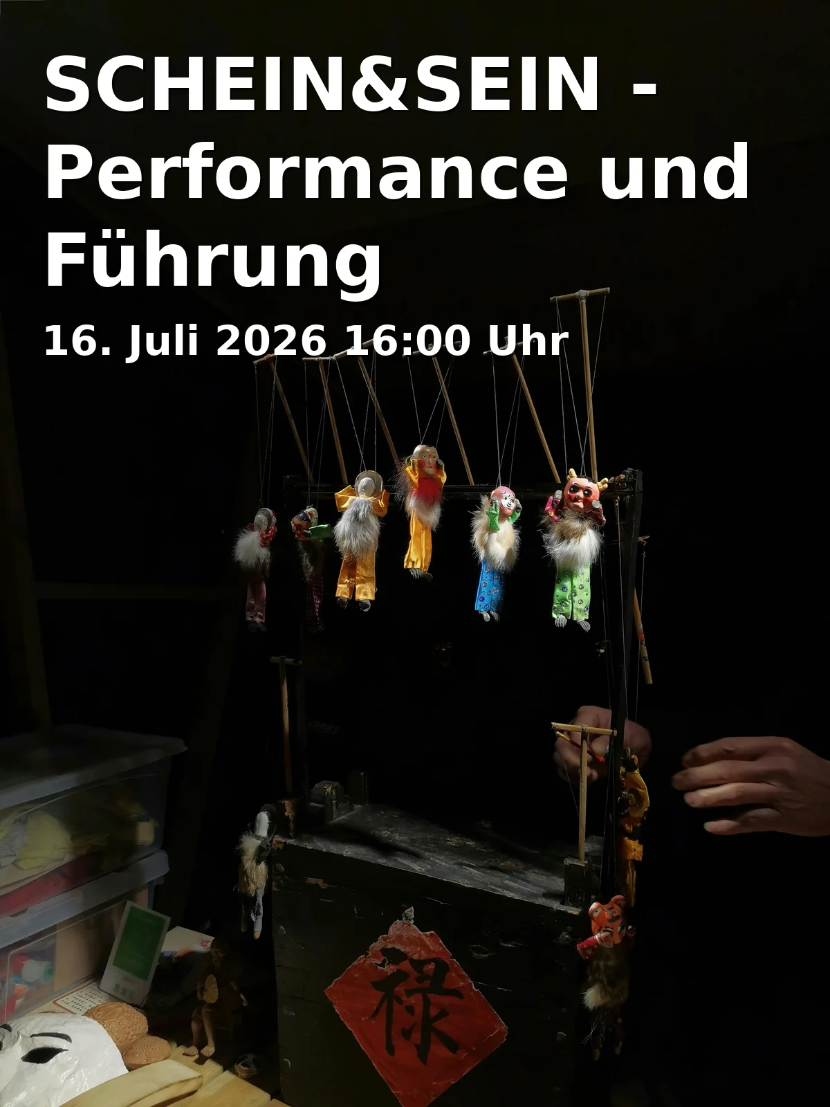 Event: SCHEIN&SEIN - Performance and Tour in Volksbank-Lobby am Kesselbrink, Kesselbrink 1, 33602 Bielefeld on 16. July 2026