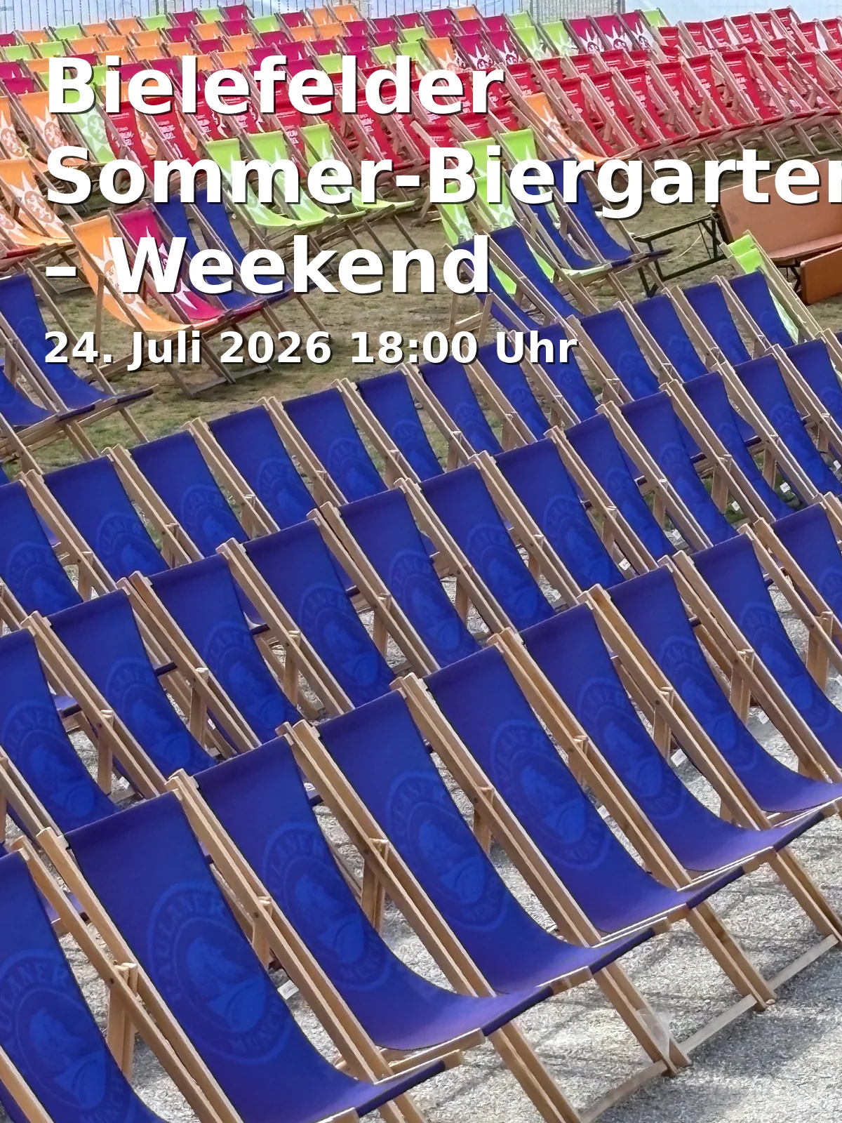 Event: Bielefeld Summer Beer Garden – Weekend Starter in Altstädter Nicolaikirche (ev.), Niedernstraße 4, 33602 Bielefeld on 24. July 2026