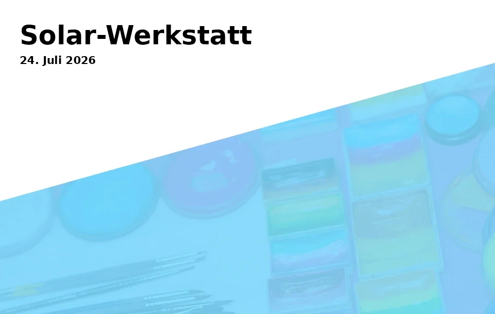 Event: Solar-Werkstatt