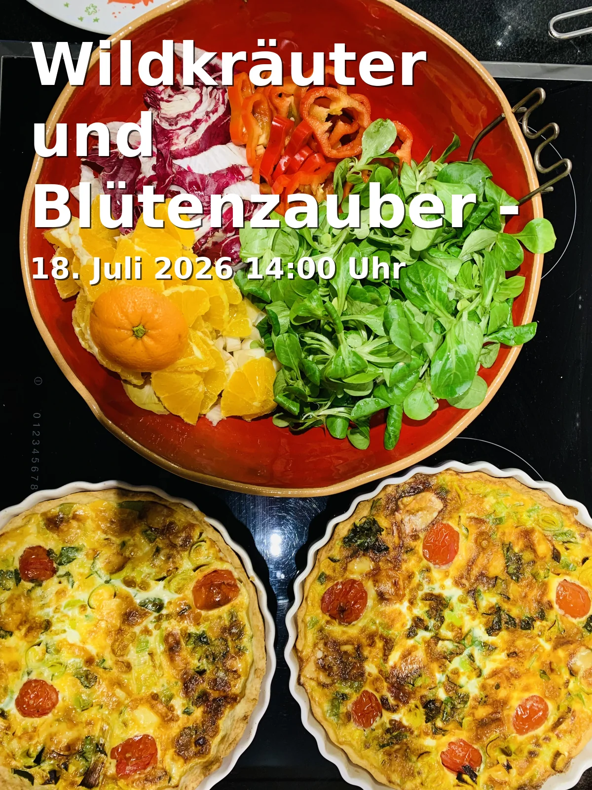 Event: Wildkräuter und Blütenzauber - Genuss von Wiese und Garten in Riedweg 1a, 82346 Frieding on 18. Juli 2026