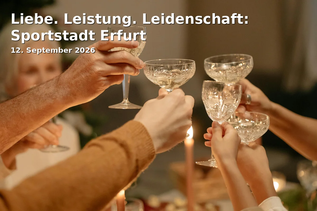 Event: Love. Performance. Passion: Sports City Erfurt in Stadtmuseum Haus zum Stockfisch, Johannesstr. 169, 99084 Erfurt on 12. September 2026