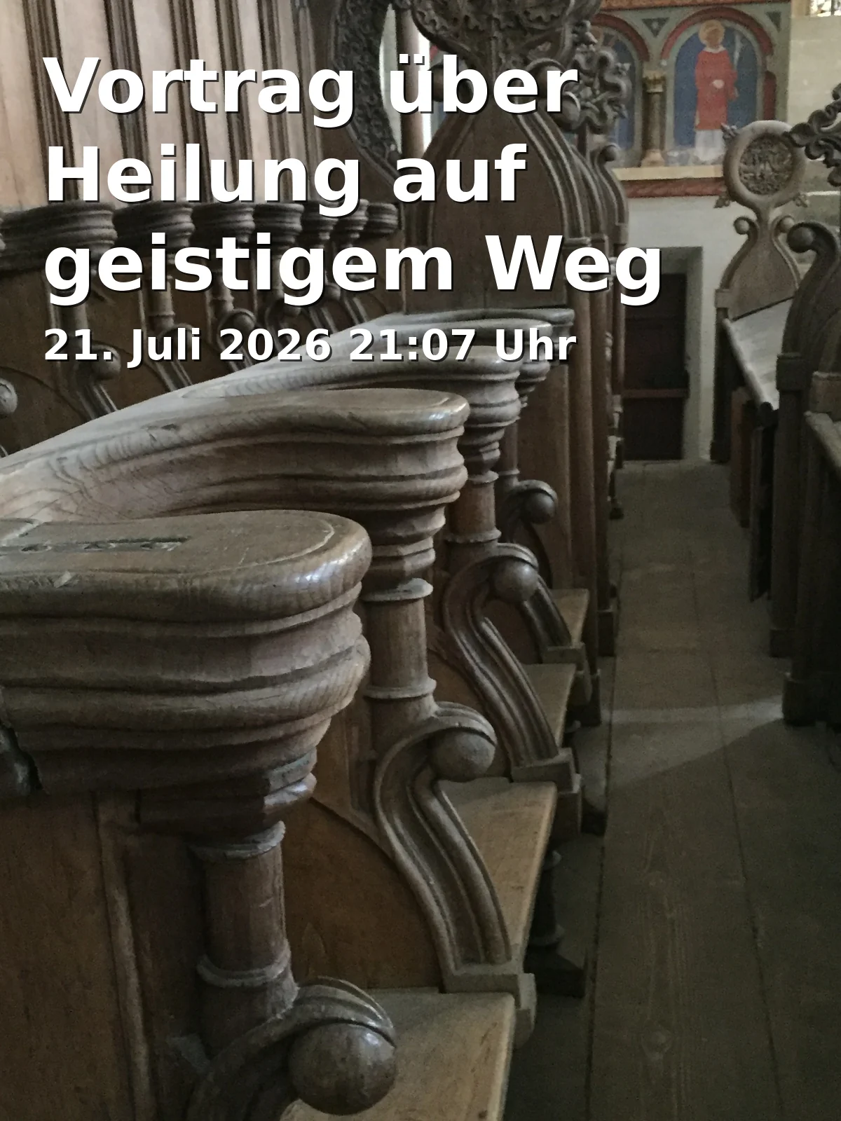 Event: Lecture on Healing through Spiritual Path according to the Teachings of Bruno Gröning in Naturheilverein Ulm/Neu-Ulm e.V., Söflinger Straße 210, 89077 Ulm on 21. July 2026