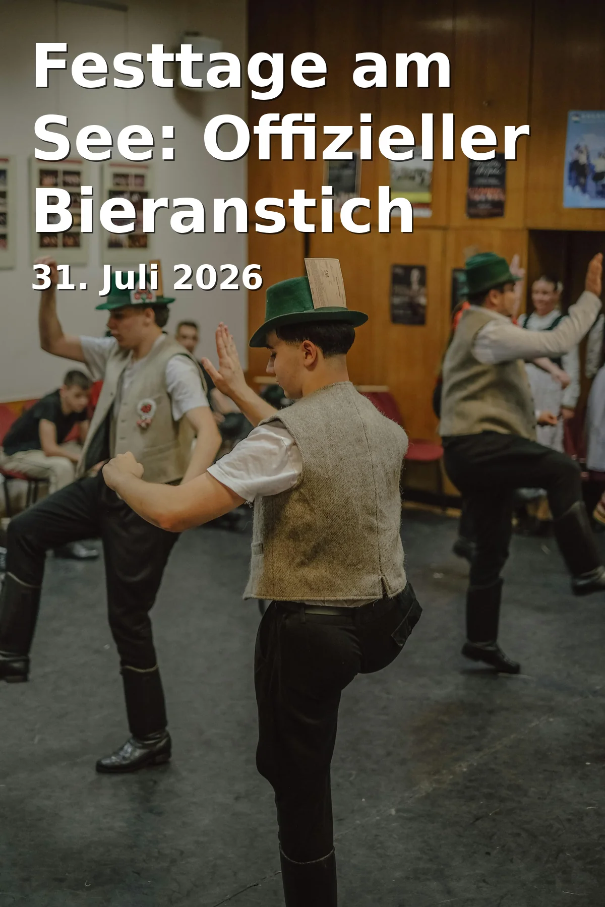 Event: Festtage am See: Offizieller Bieranstich in Festzelt am See, Seestraße 1, 86911 Dießen on 31. Juli 2026