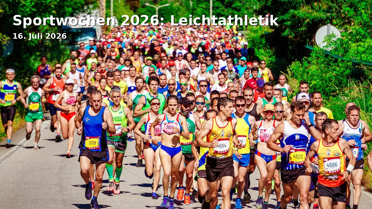 Sportwochen 2026: Leichtathletik