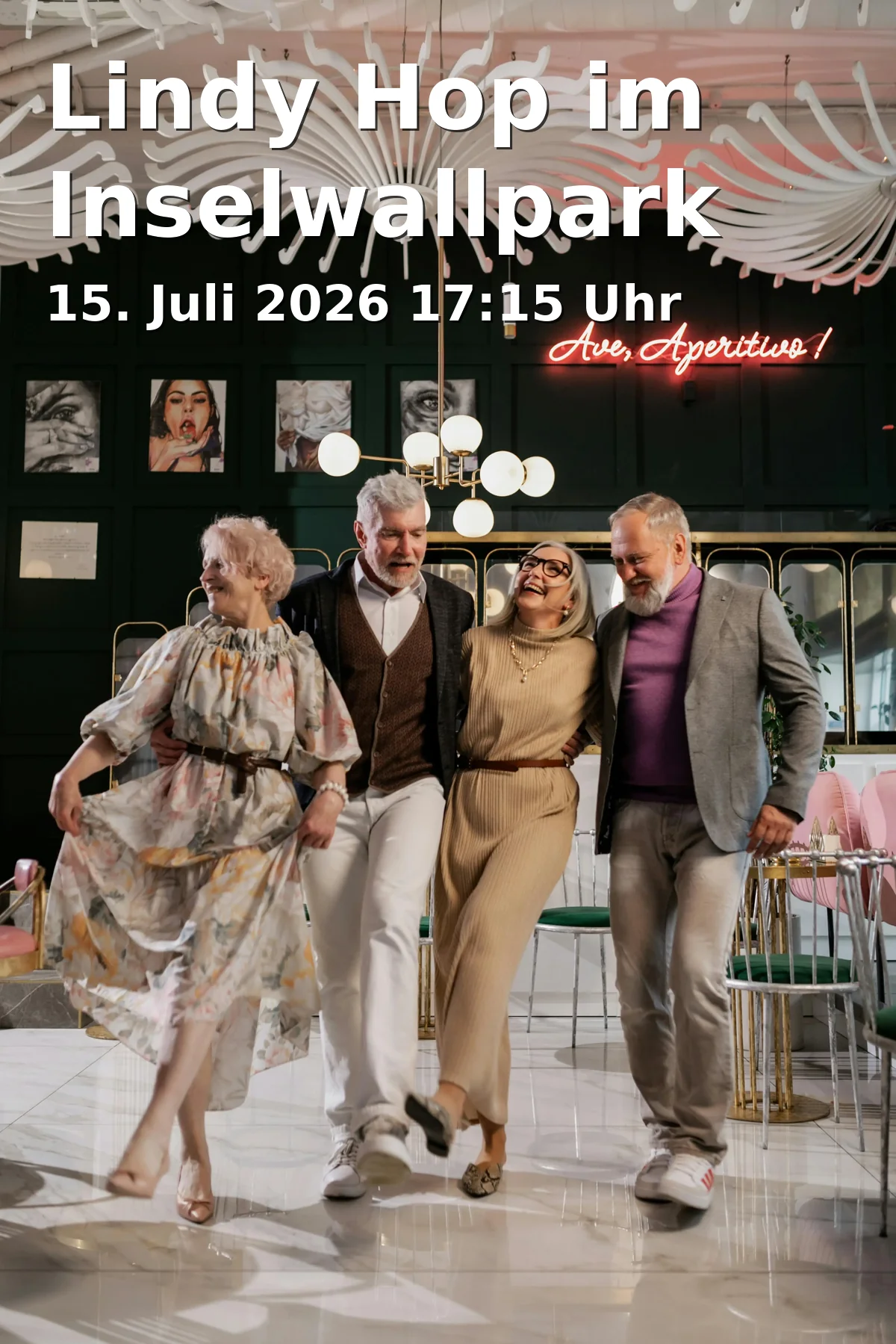 Lindy Hop in Inselwallpark